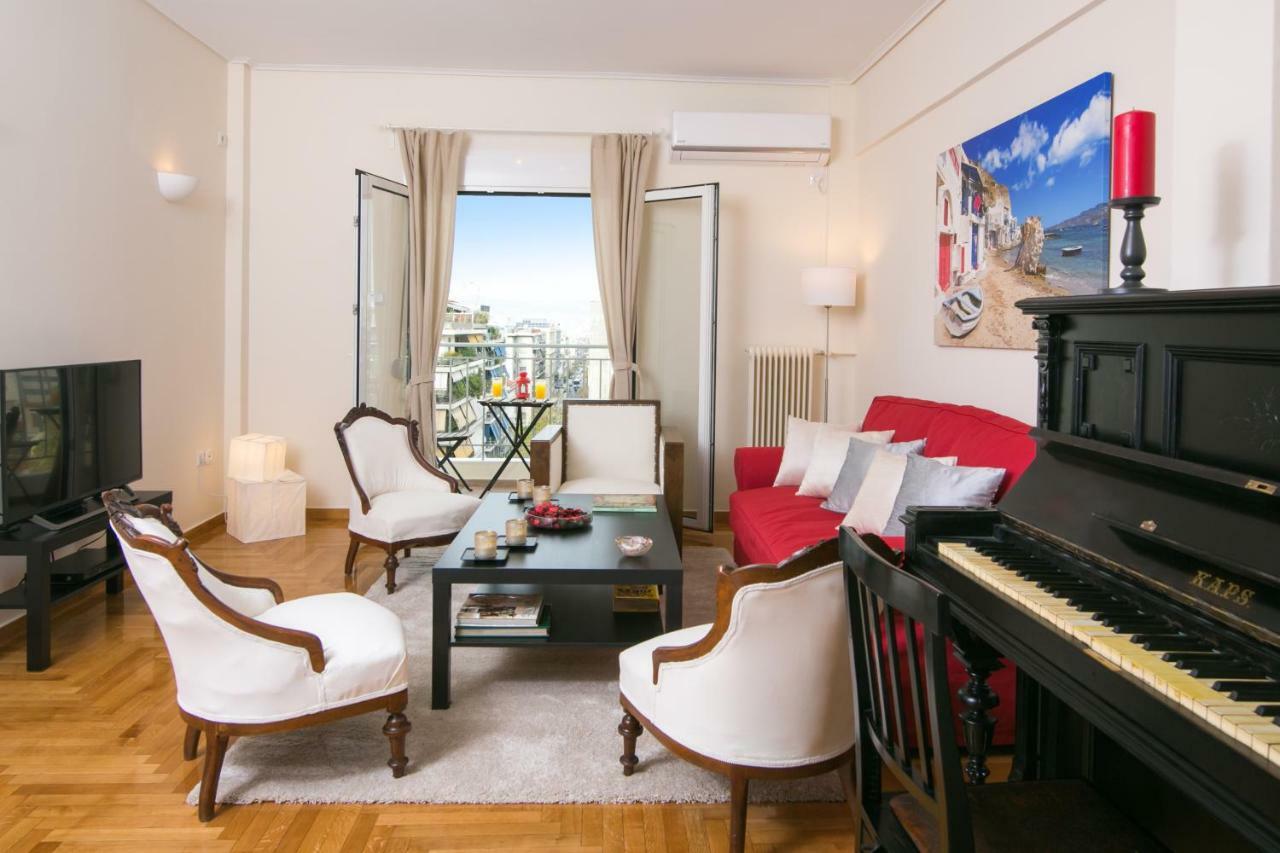 Magnificent Luxury Retrostyle Flat Acropolis View Daire Atina Dış mekan fotoğraf