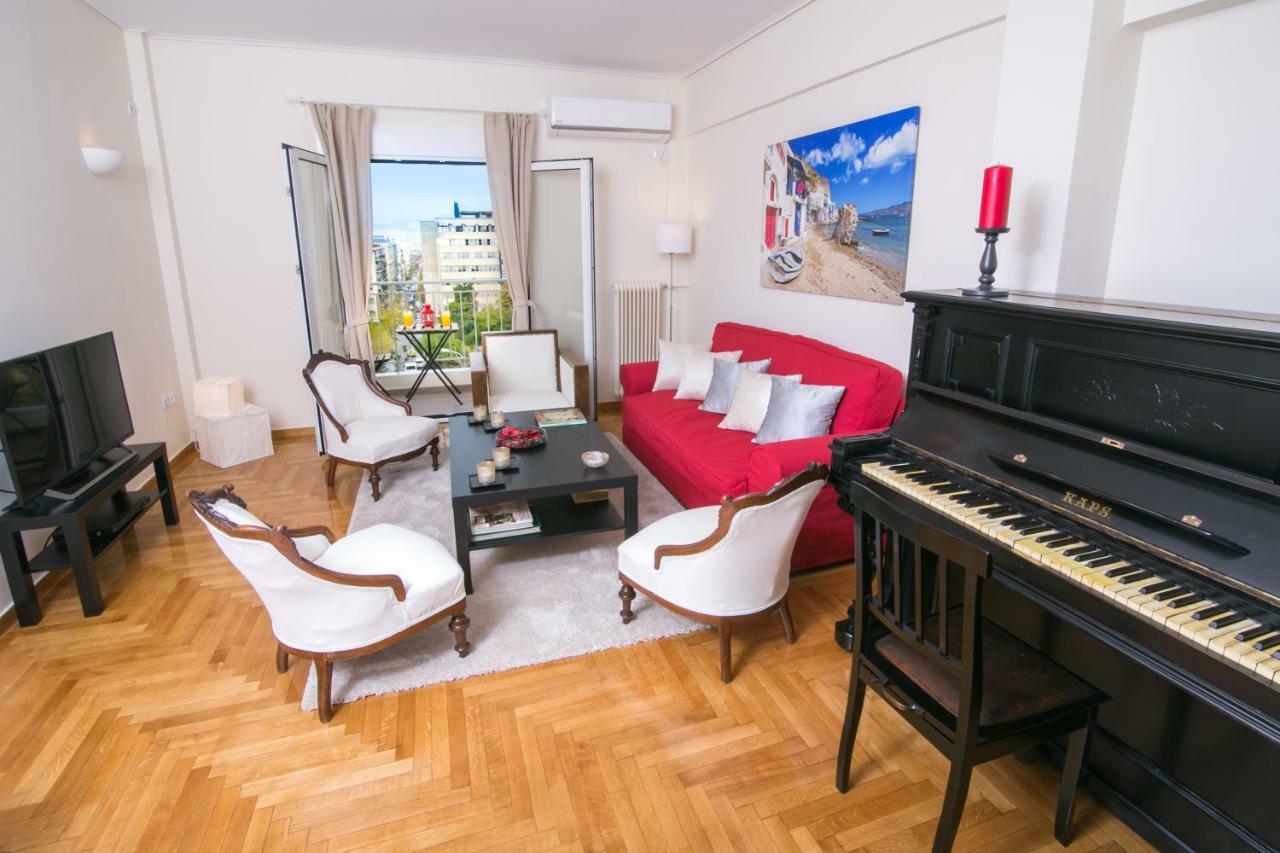 Magnificent Luxury Retrostyle Flat Acropolis View Daire Atina Dış mekan fotoğraf