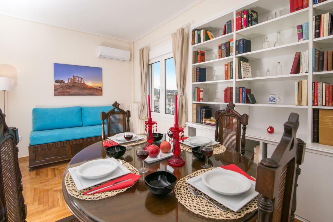 Magnificent Luxury Retrostyle Flat Acropolis View Daire Atina Dış mekan fotoğraf
